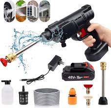 pistola hidrolavadora dos baterias